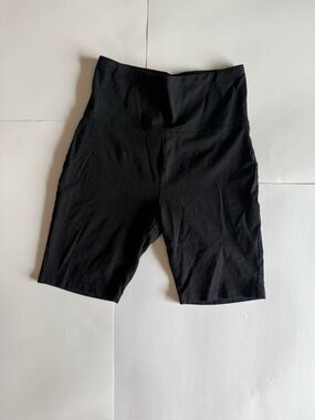 bp Black High-Rise Bike Shorts